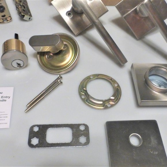 Ohuhu Deadbolt & Entry Door Handle Y-13-80300-12 Door Knob - Picture 4 of 12